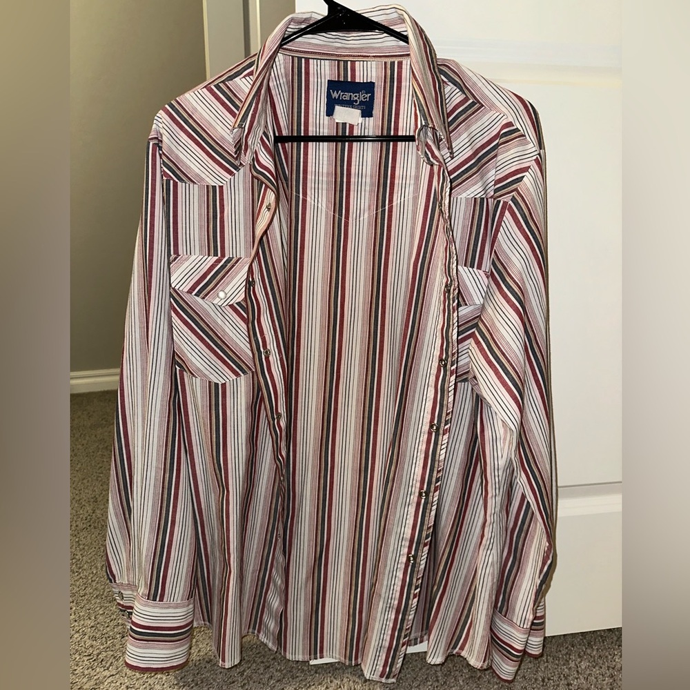 Vintage Wrangler Pearl Snap